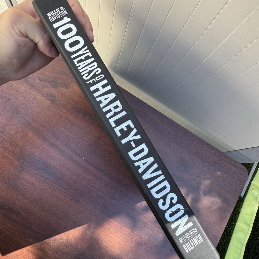 Harley Davidson "100 Years" Hard Cover Book by Willie G. Davidson. 1st Edition - Picture 5 of 11